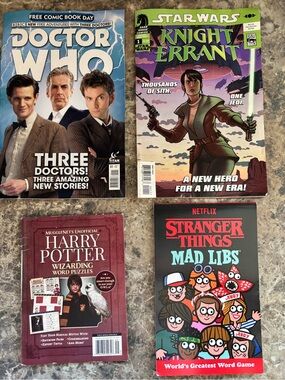 Collectors Lot:Star Wars/Doctor Who/Harry Potter/Stranger Things